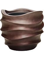 Кашпо Baq gradient lee couple matt coffee (с техническим горшком) D41 H37 см