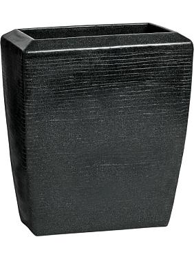 Кашпо Capi arc granite planter rectangle black