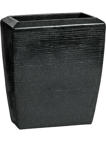 Кашпо Capi arc granite planter rectangle black Кашпо Capi arc granite planter rectangle black