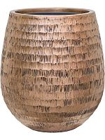 Кашпо Baq opus hammered darcy gold (с техническим горшком) D38 H42 см