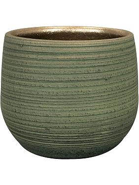 Кашпо Lydia pot shiny green Кашпо Lydia pot shiny green