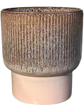 Кашпо Dodo pot reactive jade brown Кашпо Dodo pot reactive jade brown