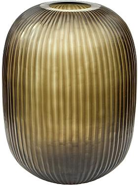 Ваза Vase rough groove cut smokey indigo Ваза Vase rough groove cut smokey indigo