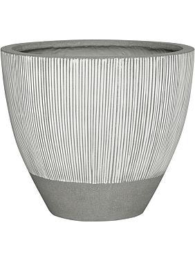 Кашпо Ridged jesslyn xxs, white stripe Кашпо Ridged jesslyn xxs, white stripe