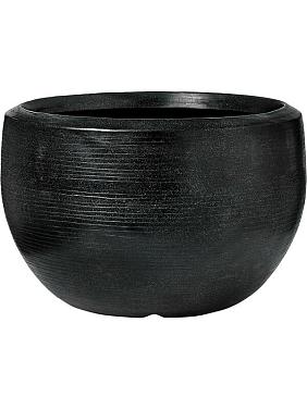 Кашпо Capi arc granite vase ball black Кашпо Capi arc granite vase ball black