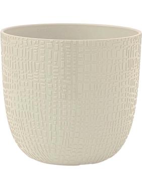 Кашпо Capi nature skin made with planter ball sawdust beige