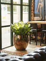 Кашпо Moda emperor gold D43 H43 см