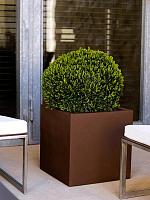 Кашпо Cubo basic cube L80 W80 H80 см