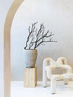 Кашпо Mediterranean ares l chalk white D54 H68 см