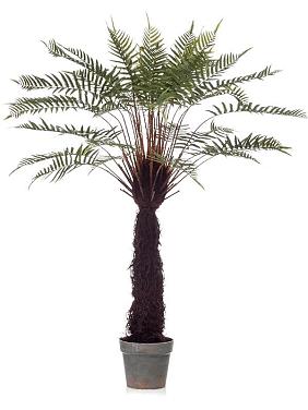 Папоротник Диксония в горшке искусственный