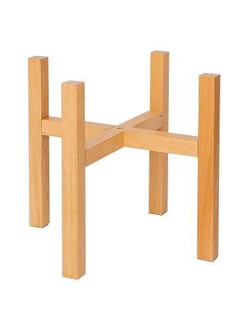 Подставка для кашпо Ola Dom Kerama 24 деревянная