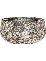 Кашпо Baq atlas bowl white D40 H20 см