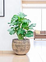 Кашпо Baq atlas balloon brown D45 H35 см