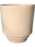 Кашпо Cera pot reactive white D27 H29 см