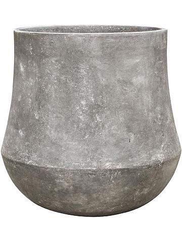 Кашпо Baq polystone coated plain darcy raw grey Кашпо Baq polystone coated plain darcy raw grey