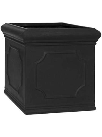 Кашпо Heritage block classic l black Кашпо Heritage block classic l black