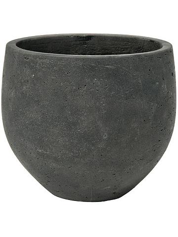 Кашпо Rough mini orb l black washed Кашпо Rough mini orb l black washed