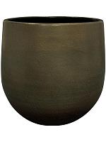 Кашпо Esra pot shiny green D26 H26 см