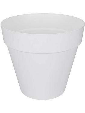 Кашпо Loft urban round white