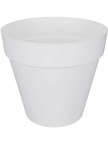 Кашпо Loft urban round white