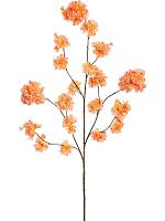 Сакура Канзан ветвь персиковыми цветами искусственная H115 см