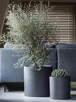 Кашпо Refined max s volcano black D29 H29 см Кашпо Refined max s volcano black D29 H29 см