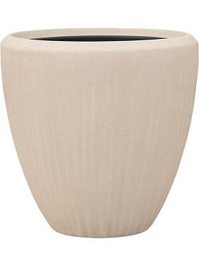 Кашпо Baq polystone plain couple natural (с техническим горшком) Кашпо Baq polystone plain couple natural (с техническим горшком)