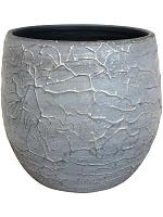 Кашпо Evi pot antique silver D23 H20 см Кашпо Evi pot antique silver D23 H20 см