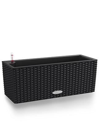 Кашпо Lechuza Balconera Cottage (черный)