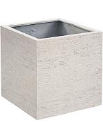 Кашпо Terreno cube sand L40 W40 H40 см