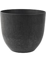 Кашпо Artstone bola pot black D33 H29 см