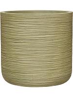 Кашпо Baq dune cylinder green D38 H37 см