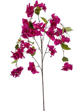 Бугенвиллия ветвь с цветами искусственная