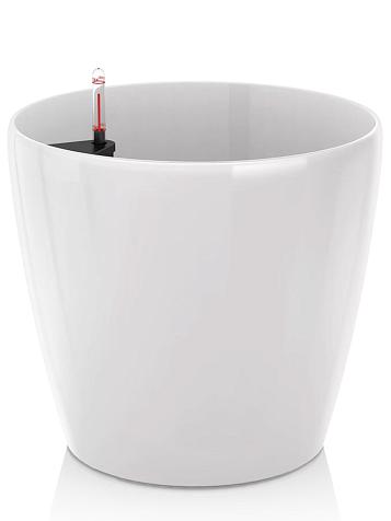 Кашпо Ola Dom Couple Deluxe 60 (100л) белый лакированный