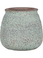 Кашпо Mediterranean hestia l, rustic green D52 H46 см