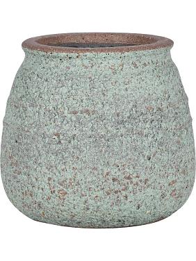 Кашпо Mediterranean hestia l, rustic green