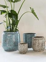 Кашпо Antes pot reactive sandy beige D36 H36 см