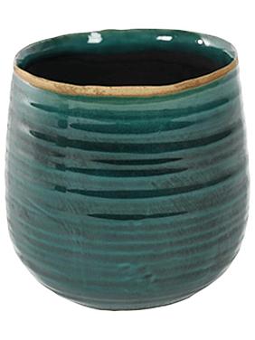 Кашпо Iris pot turquoise Кашпо Iris pot turquoise