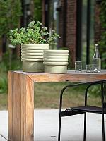 Кашпо Doom pot olive D32 H30 см Кашпо Doom pot olive D32 H30 см