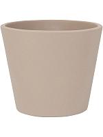 Кашпо Ceramic inez s funghi beige D13 H11 см