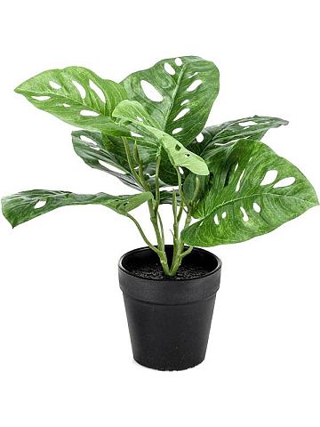 Монстера в горшке искусственная Монстера в горшке искусственная