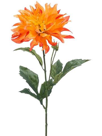 Георгина оранжевая искусственная Георгина оранжевая искусственная