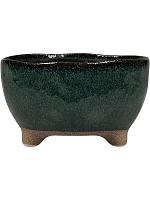 Кашпо Kaat bowl petrol D20 H12 см