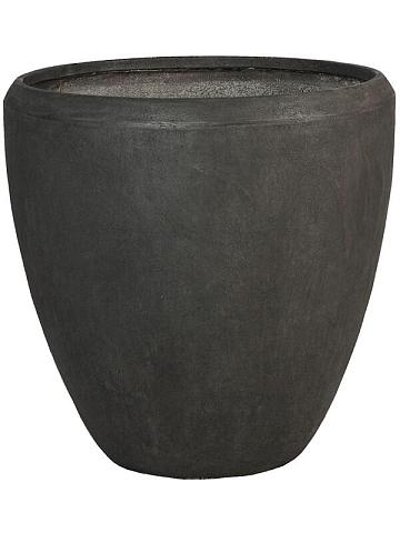 Кашпо Baq polystone plain couple smoke