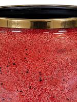 Кашпо Riven pot lipstick red D25 H23 см