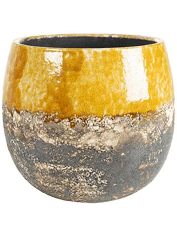 Кашпо Lindy pot ochre Кашпо Lindy pot ochre