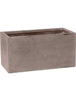 Кашпо Fiberstone balcony xs, taupe L40 W20 H20 см