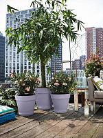 Кашпо Loft urban round lavender lilac D29 H26 см Кашпо Loft urban round lavender lilac D29 H26 см