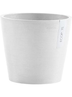 Кашпо Ecopots amsterdam 20 pure white Кашпо Ecopots amsterdam 20 pure white