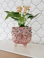 Кашпо Irene pot pastel pink D19 H16 см Кашпо Irene pot pastel pink D19 H16 см